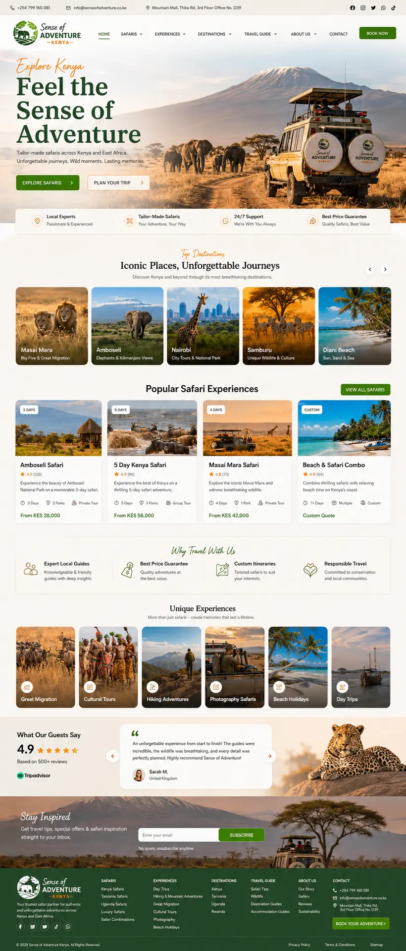 Sense of Adventure Safaris